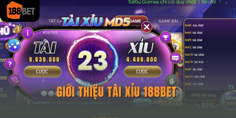 Luật chơi tài xỉu 188Bet